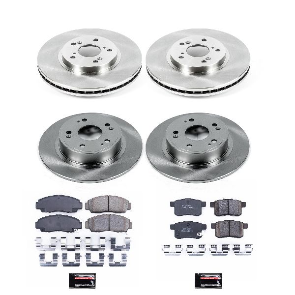 2009-2010 Acura TSX Disc Brake Kit - Front and Rear (Powerstop)