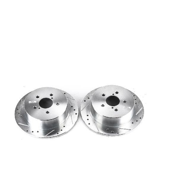 2005-2009 Subaru Legacy Disc Brake Rotor Set - Rear (Powerstop)