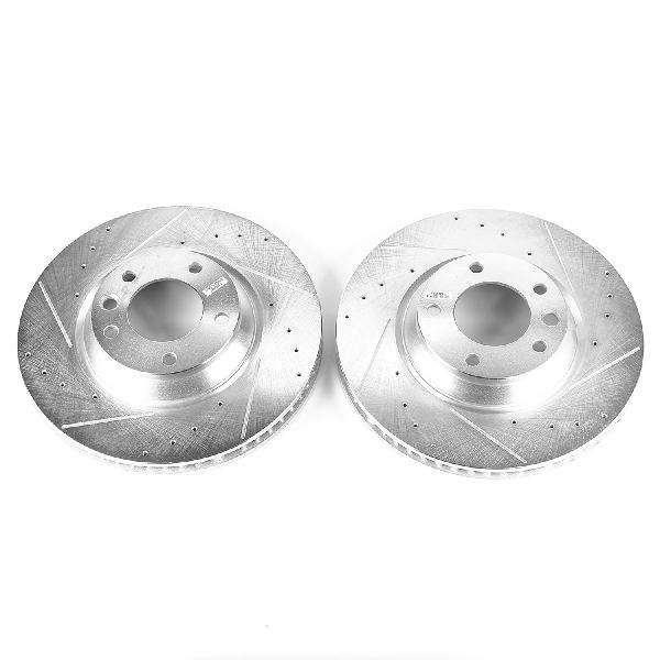 2007-2015 Audi Q7 Disc Brake Rotor Set - Front (Powerstop)