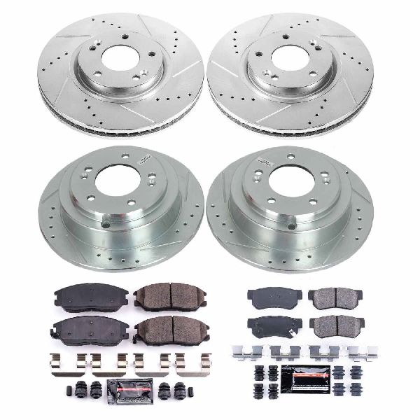 2004-2006 Kia Amanti Disc Brake Kit - Front and Rear (Powerstop)