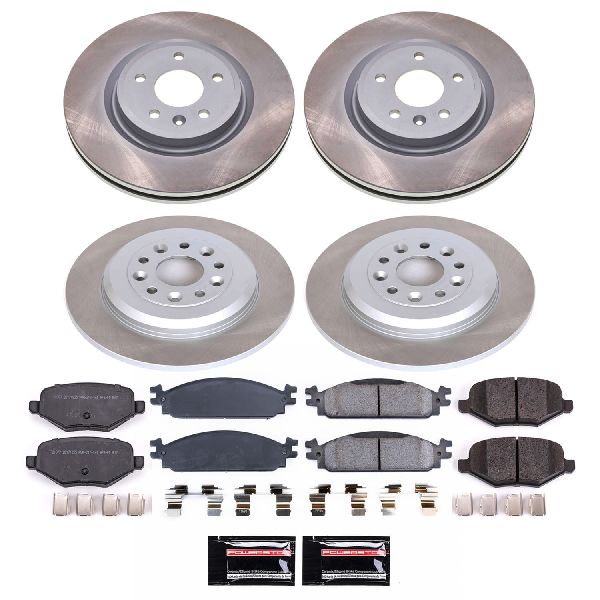2009-2011 Ford Flex Disc Brake Kit - Front and Rear (Powerstop)