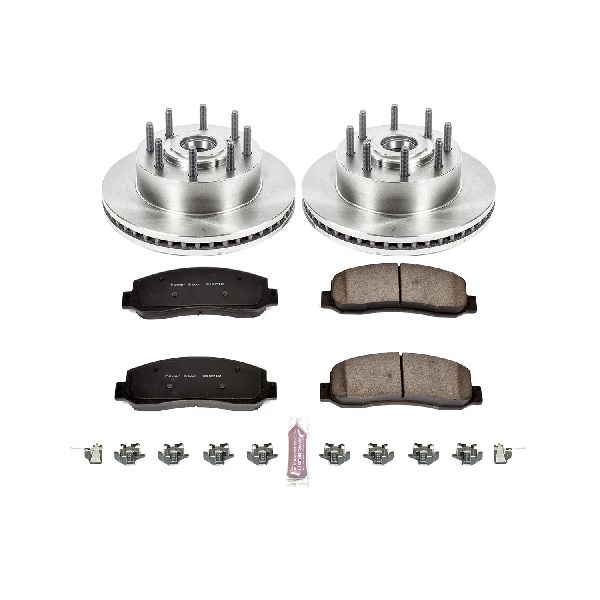 2005-2007 Ford F-350 Super Duty Disc Brake Kit - Front (Powerstop)