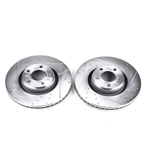 2006-2011 Audi A6 Disc Brake Rotor Set - Front (Powerstop)
