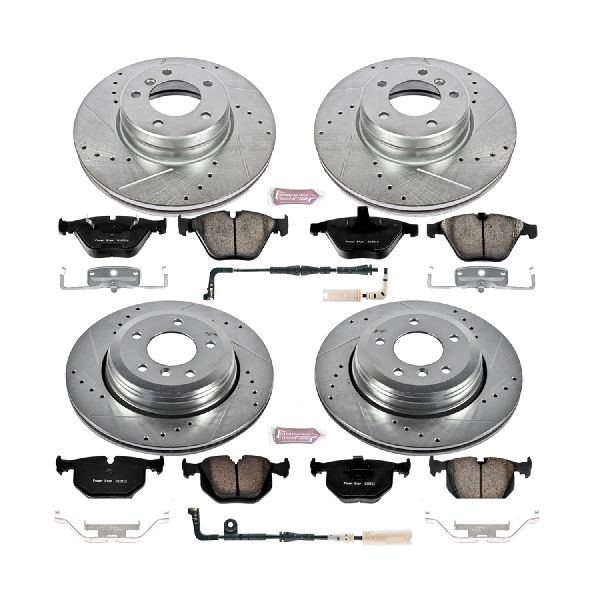 2004-2007 BMW 530i Disc Brake Kit - Front and Rear (Powerstop)