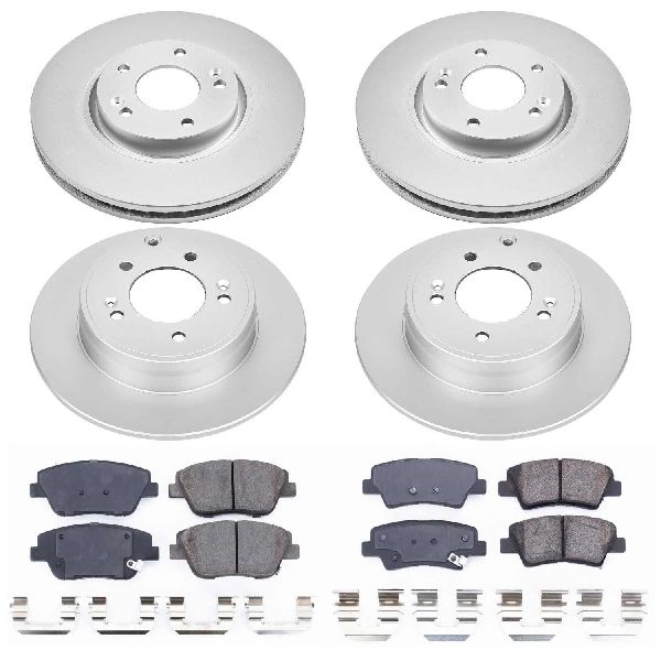 2011-2015 Hyundai Sonata Disc Brake Kit - Front and Rear (Powerstop)