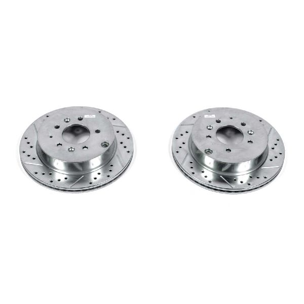 2007-2012 Mazda CX-7 Disc Brake Rotor Set - Rear (Powerstop)