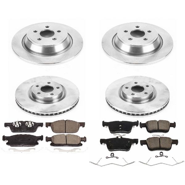 2015-2021 Ford Edge Disc Brake Kit - Front and Rear (Powerstop)