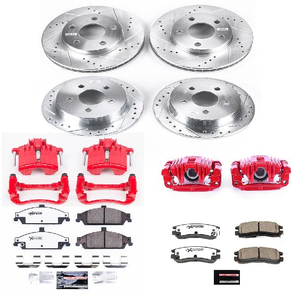 1999-2004 Oldsmobile Alero Disc Brake Kit - Front and Rear (Powerstop)