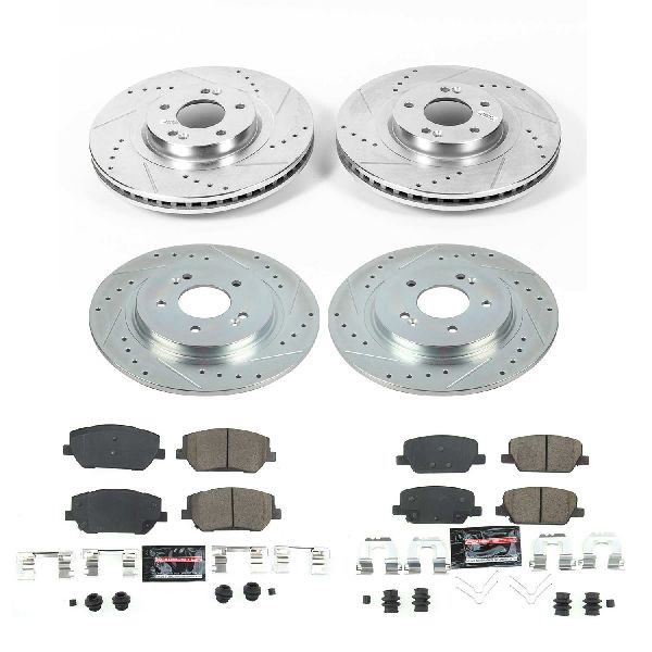 2019-2020 Hyundai Santa Fe Disc Brake Kit - Front and Rear (Powerstop)