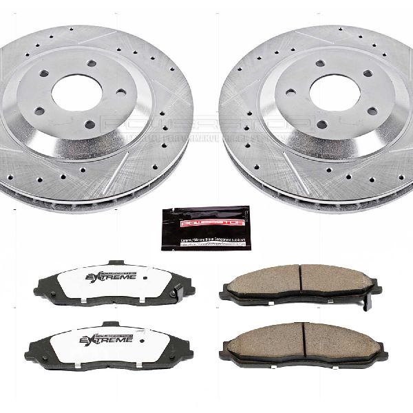2004-2009 Cadillac XLR Disc Brake Kit - Front (Powerstop)