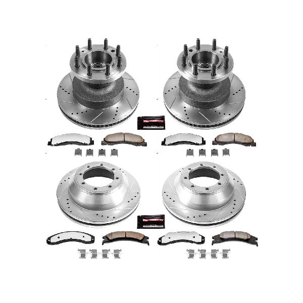 2008-2025 Ford E-350 Super Duty Disc Brake Kit - Front and Rear (Powerstop)