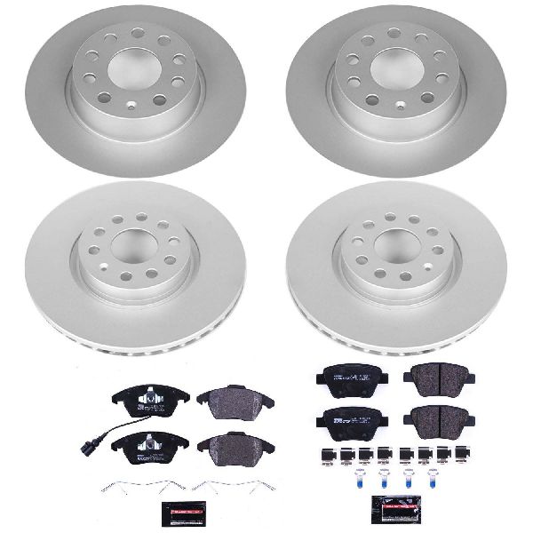 2009-2016 Volkswagen Eos Disc Brake Kit - Front and Rear (Powerstop)