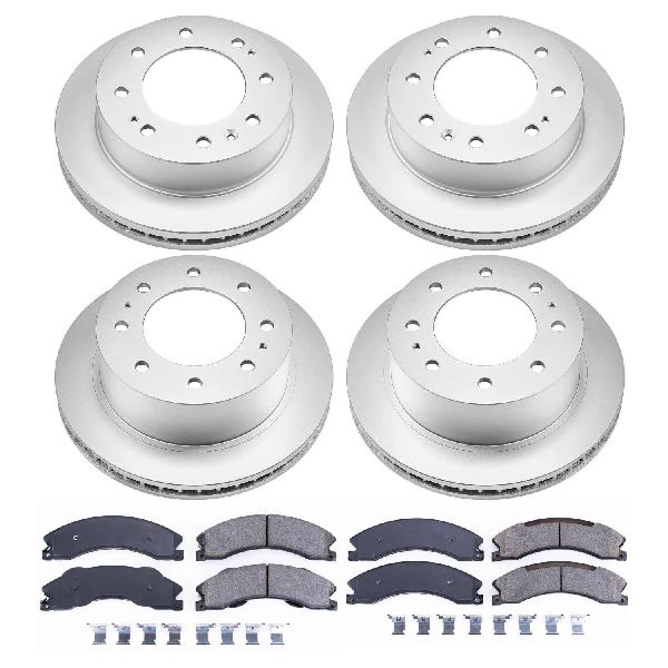 2012-2014 GMC Sierra 2500 HD Disc Brake Kit - Front and Rear (Powerstop)