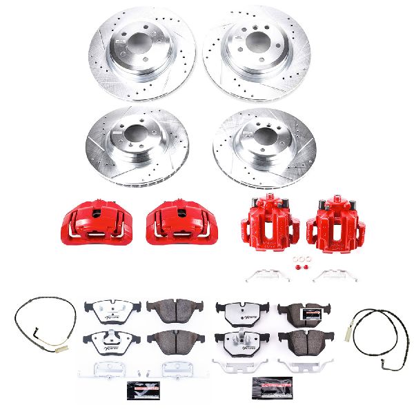 2009-2010 BMW 335i xDrive Disc Brake Kit - Front and Rear (Powerstop)