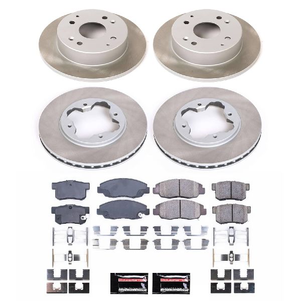 1997 Acura CL Disc Brake Kit - Front and Rear (Powerstop)
