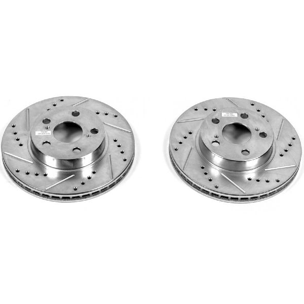2004-2009 Toyota Prius Disc Brake Rotor Set - Front (Powerstop)