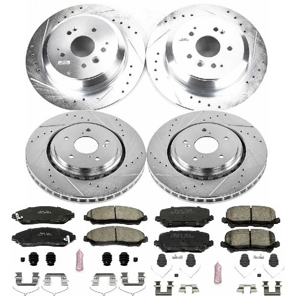 2014-2016 Acura MDX Disc Brake Kit - Front and Rear (Powerstop)