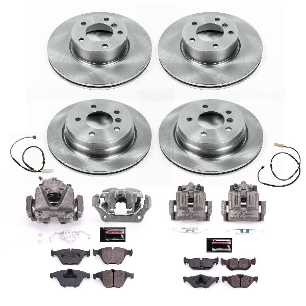 2011-2013 BMW 328i Disc Brake Kit - Front and Rear (Powerstop)