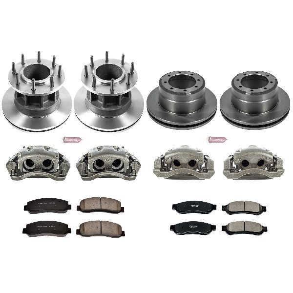2010-2011 Ford F-350 Super Duty Disc Brake Kit - Front and Rear (Powerstop)