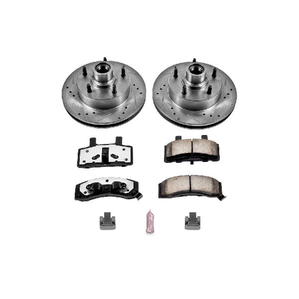 1987-1993 Ford E-150 Econoline Disc Brake Kit - Front (Powerstop)