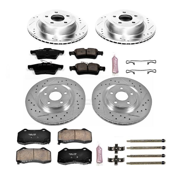2008-2010 Chevrolet Cobalt Disc Brake Kit - Front and Rear (Powerstop)