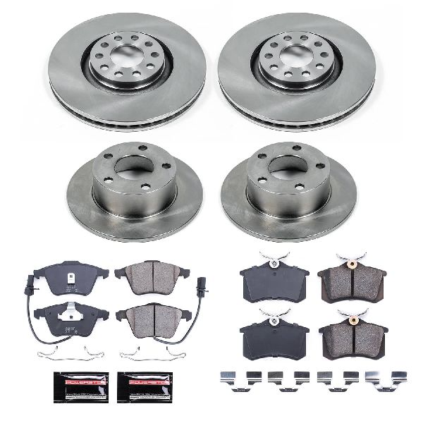 2002-2004 Audi A6 Disc Brake Kit - Front and Rear (Powerstop)