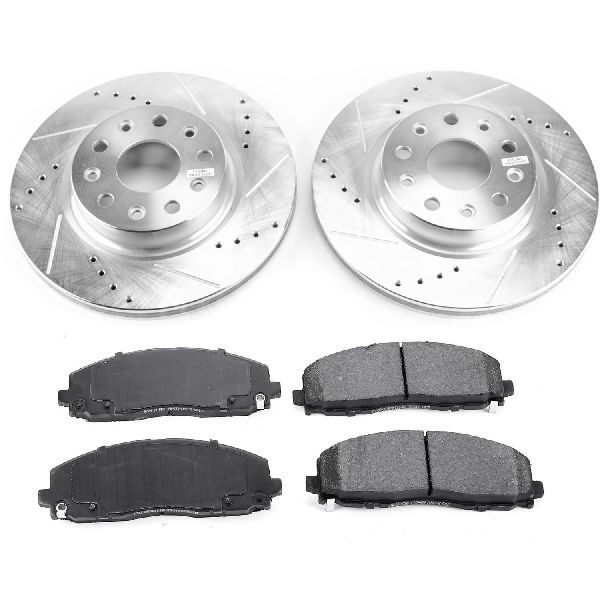 2018-2024 Jeep Wrangler Disc Brake Kit - Front (Powerstop)