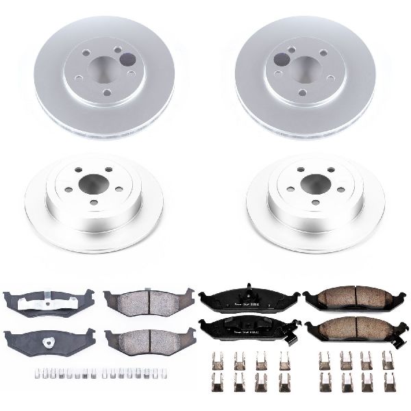 1995-2000 Dodge Stratus Disc Brake Kit - Front and Rear (Powerstop)