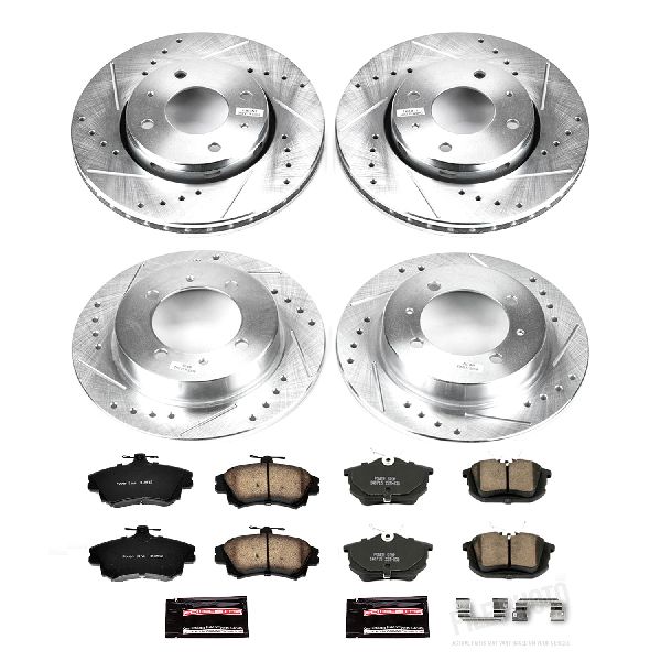 2000-2004 Volvo S40 Disc Brake Kit - Front and Rear (Powerstop)