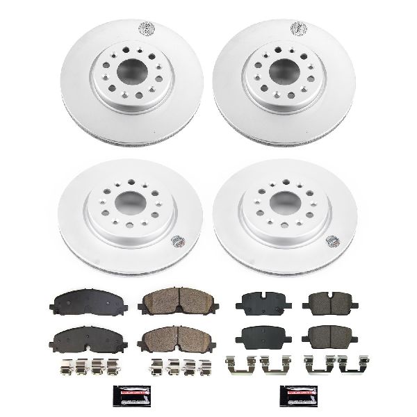 2021-2023 Buick Enclave Disc Brake Kit - Front and Rear (Powerstop)