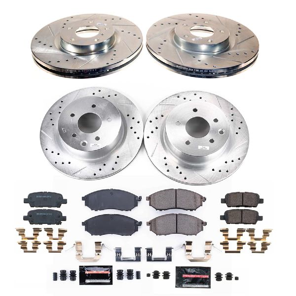 2008-2009 INFINITI EX35 Disc Brake Kit - Front and Rear (Powerstop)