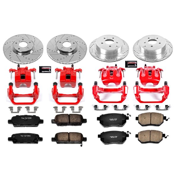 2006-2007 Nissan Murano Disc Brake Kit - Front and Rear (Powerstop)