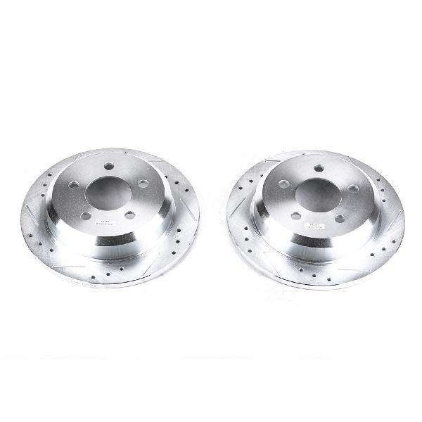 1993-1998 Jeep Grand Cherokee Disc Brake Rotor Set - Rear (Powerstop)