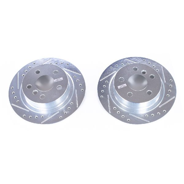 2020-2024 Mini Cooper Disc Brake Rotor Set - Rear (Powerstop)