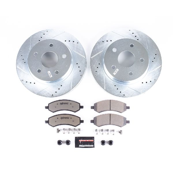 2007-2009 Dodge Durango Disc Brake Kit - Front (Powerstop)