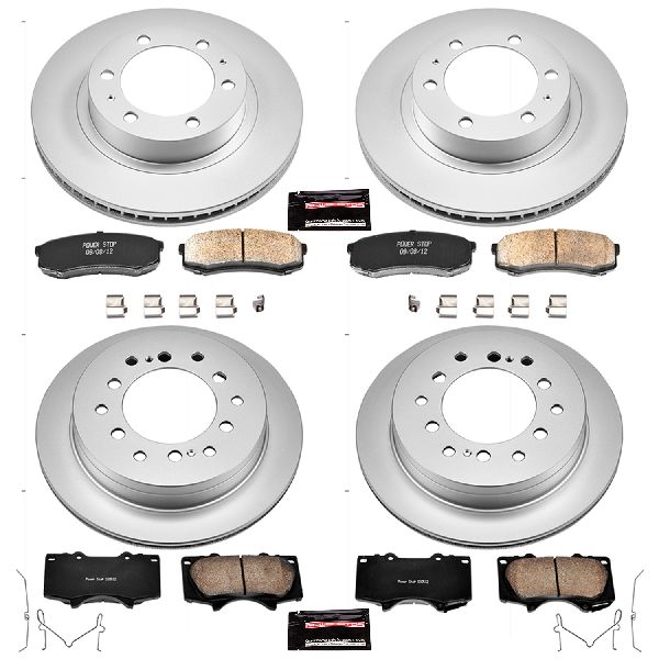 2007-2009 Toyota FJ Cruiser Disc Brake Kit - Front and Rear (Powerstop)