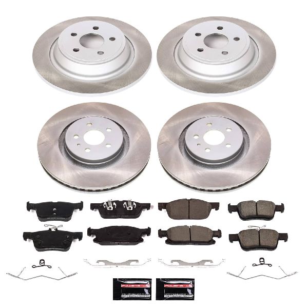 2019-2021 Lincoln Nautilus Disc Brake Kit - Front and Rear (Powerstop)