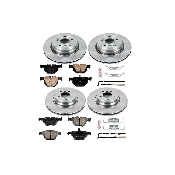 2007-2010 BMW 335i Disc Brake Kit - Front and Rear (Powerstop)