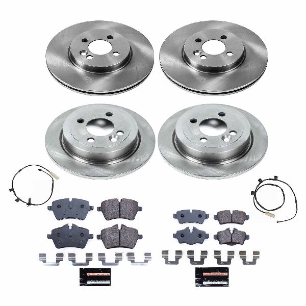 2012-2015 Mini Cooper Disc Brake Kit - Front and Rear (Powerstop)