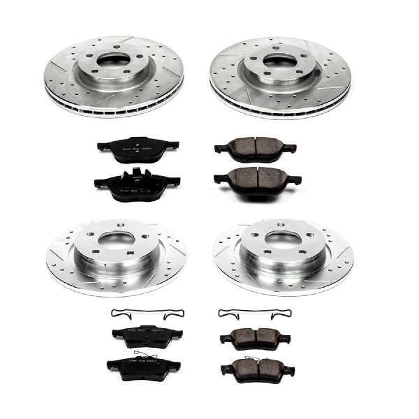 2004-2013 Mazda 3 Disc Brake Kit - Front and Rear (Powerstop)