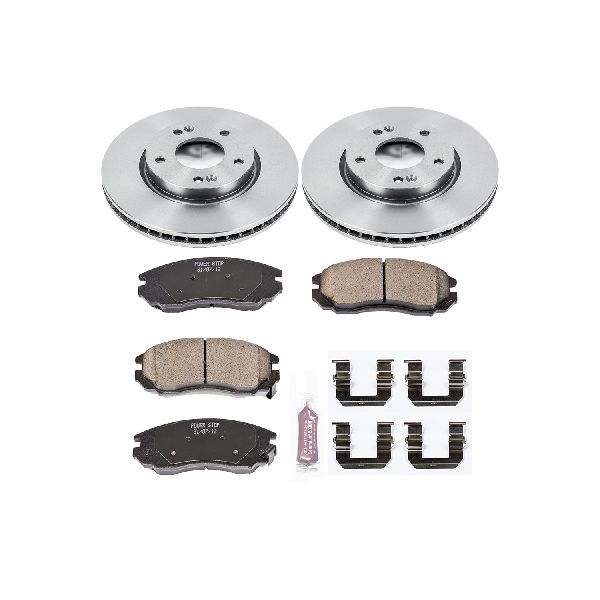 2004-2006 Hyundai Tiburon Disc Brake Kit - Front (Powerstop)
