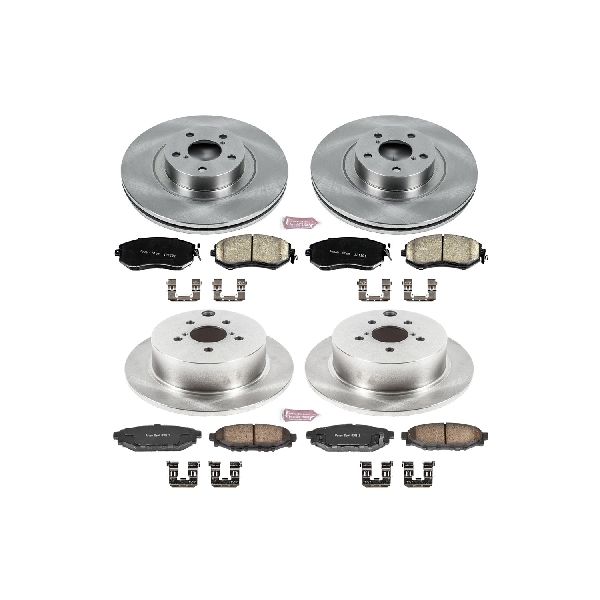 2014-2018 Subaru Forester Disc Brake Kit - Front and Rear (Powerstop)