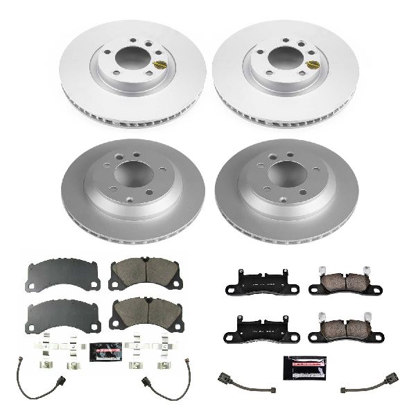 2013-2018 Porsche Cayenne Disc Brake Kit - Front and Rear (Powerstop)