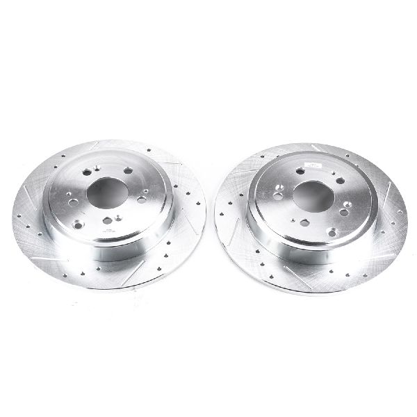 2006-2014 Honda Ridgeline Disc Brake Rotor Set - Rear (Powerstop)