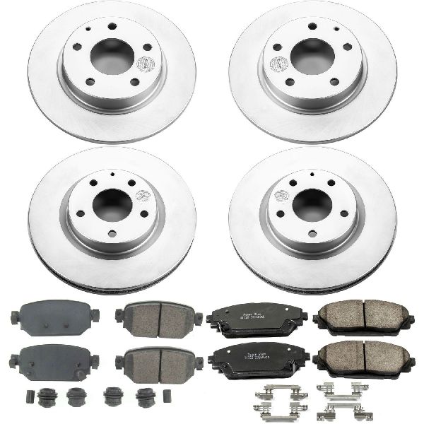 2017-2018 Mazda 3 Disc Brake Kit - Front and Rear (Powerstop)