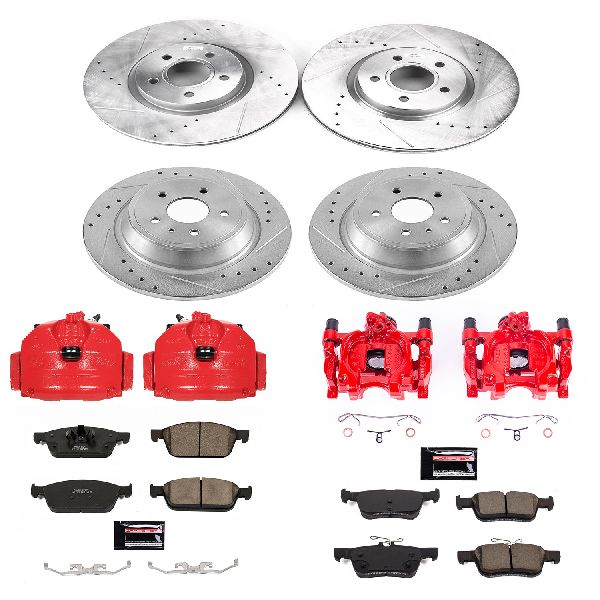 2017 Ford Escape Disc Brake Kit - Front and Rear (Powerstop)