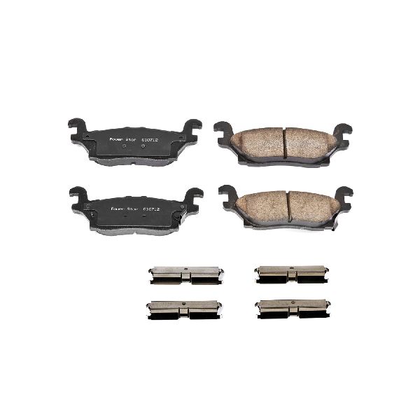 2009-2010 Hummer H3T Disc Brake Pad Set - Rear (Powerstop)