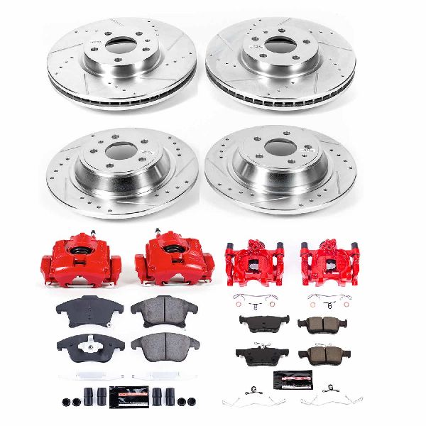 2017-2020 Ford Fusion Disc Brake Kit - Front and Rear (Powerstop)