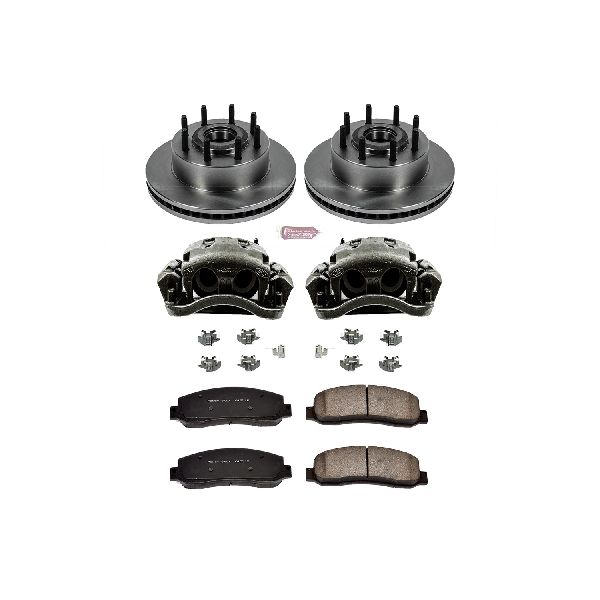2007-2010 Ford F-350 Super Duty Disc Brake Kit - Front (Powerstop)