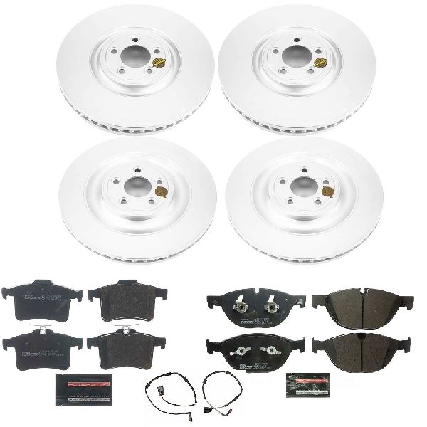 2010-2015 Jaguar XF Disc Brake Kit - Front and Rear (Powerstop)